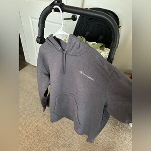 Champion Dark Gray Pullover Hoodie